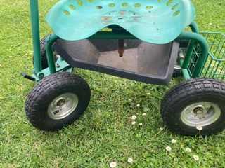 Carrello portavasi giardino Waldbeck con seduta