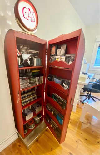 Armario Surtidor Gasolina Retro Grande