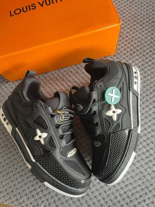 Louis Vuitton Scarpe da Ginnastica Nere e Bianche