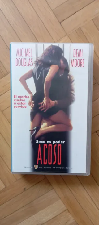 Cinta VHS Acoso (Michael Douglas, Demi Moore)