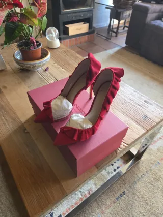 Zapatos Martinelli X Redondo Berry Tacon Alto