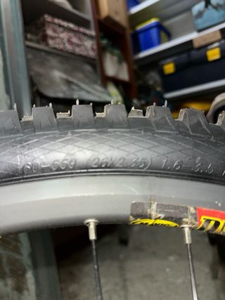 Ruedas MTB 26” Mavic + Shimano Deore XT