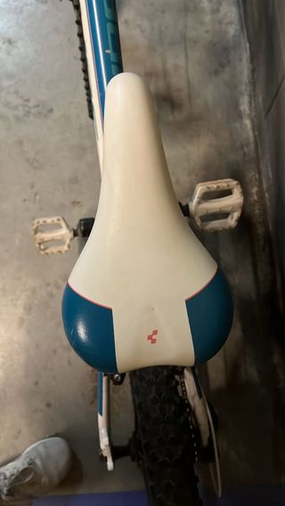 Bicicleta Infantil CUBE Access Blanca y Azul