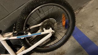 Bicicleta Infantil CUBE Access Blanca y Azul