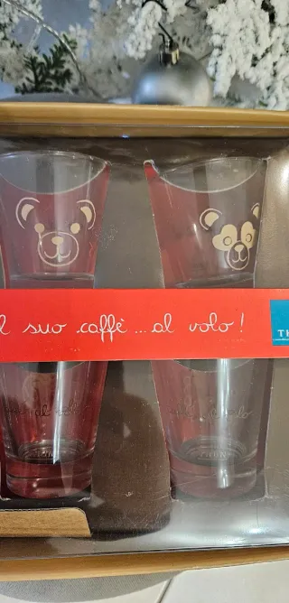 Set 6 tazzine vetro THUN