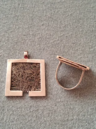 Anillo y Colgante Diseño Joiells