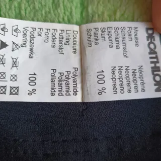 Traje de neopreno Tribord. Talla 46.