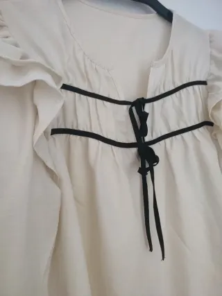 Blusa Beige Talla Grande