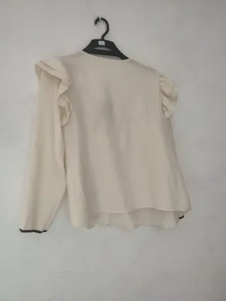 Blusa Beige Talla Grande