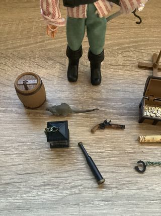 Maniquí Madelman Pirata Garfio con sus Accesorios