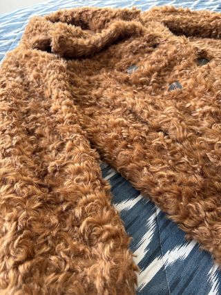 Abrigo pelo Zara Talla XS