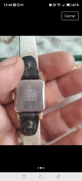 Reloj vintage HUNGHANDS cuerda manual