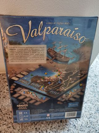 Valparaiso - Jogo de Tabuleiro Novo