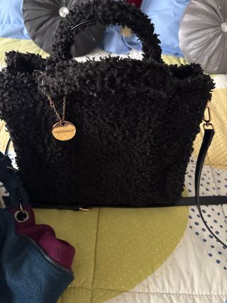 Lote 4 Bolsos Negro y Azul