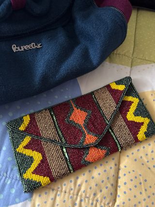 Lote 4 Bolsos Negro y Azul