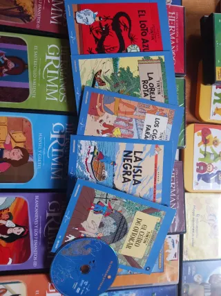 DVDs Cuentos Infantiles Varios Títulos
