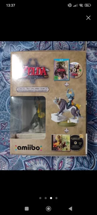 Zelda Twilight Princess HD Wii U sigillato