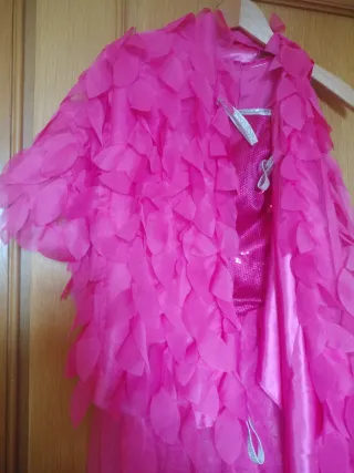 Disfraz flamenco rosa. contorno 38 cm  Cintura 34