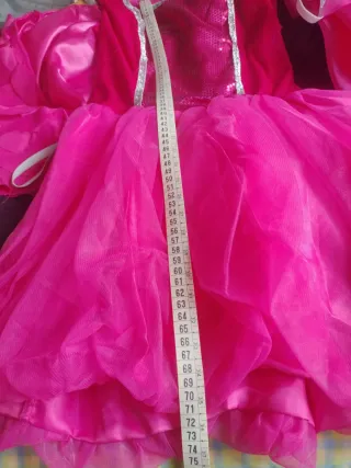 Disfraz flamenco rosa. contorno 38 cm  Cintura 34