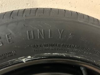 Rueda de emergencia 145/80/18 NUEVA