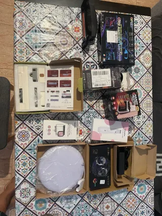 Lote de artículos para el hogar y electrónica