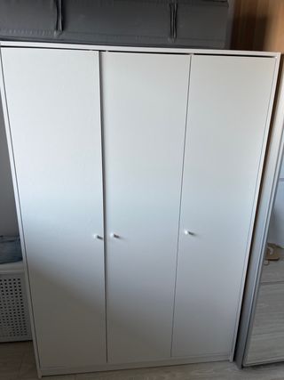 Armario 3 puertas blanco