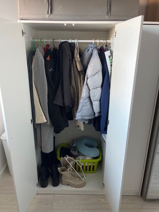 Armario 3 puertas blanco