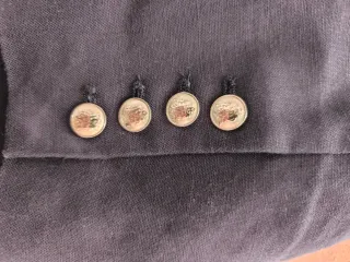 Americana Mango Azul Talla M