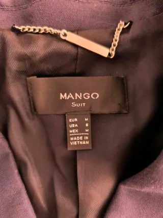 Americana Mango Azul Talla M