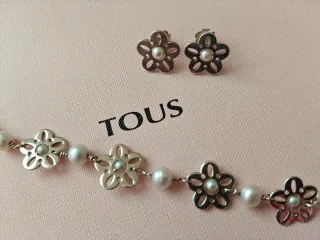 Pulsera y Pendientes Tous Flor Perla