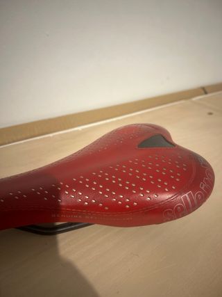 Sillín Selle Italia Rojo