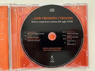 CD Amb trompes i violins - Música Orquestral Catal