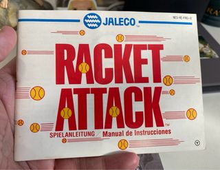 Racket Attack Nintendo NES