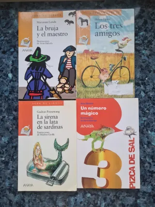 Libros de lectura Anaya