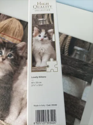 Puzzle Clementoni 1000 Piezas Gatitos