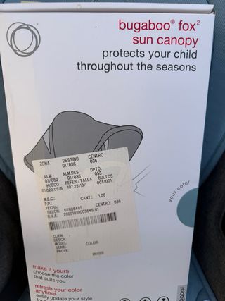 Carro Bugaboo Fox 2