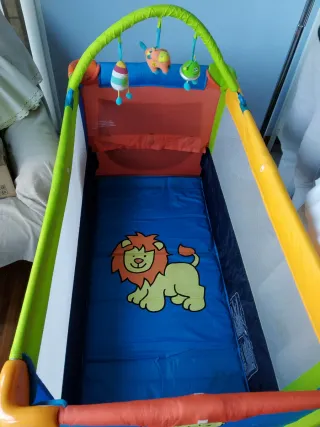 Cuna de viaje y parque infantil MS