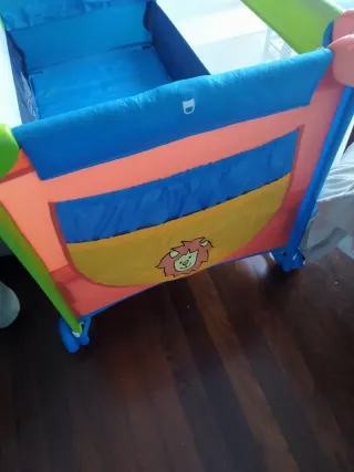 Cuna de viaje y parque infantil MS