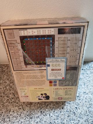 Urban Sprawl - Jogo de Tabuleiro Novo