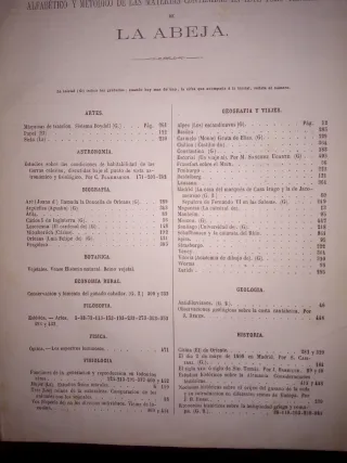 Revista Científica y Literaria "LA ABEJA"