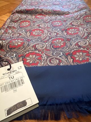 Pañuelo de seda 100% para hombre