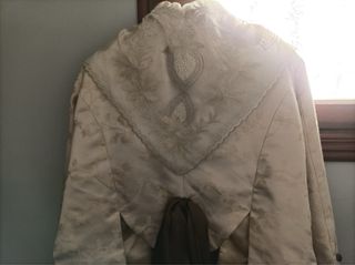 Traje de Fallera Beige y Rosa Talla 48-52