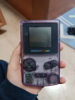 Game Boy Color Morada Transparente
