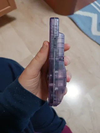 Game Boy Color Morada Transparente