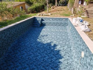 Lámina armada para piscina