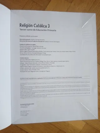 RELIGIÓN CATÓLICA 3
