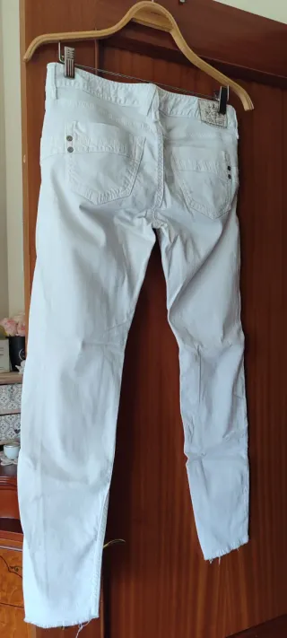 Calças Herrlicher Brancas Tam. 38 Novas