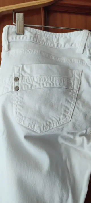 Calças Herrlicher Brancas Tam. 38 Novas
