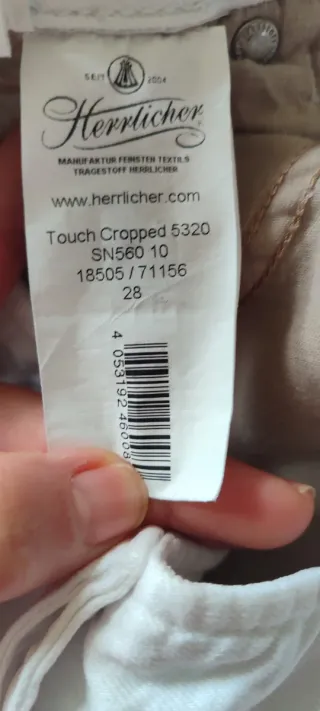 Calças Herrlicher Brancas Tam. 38 Novas