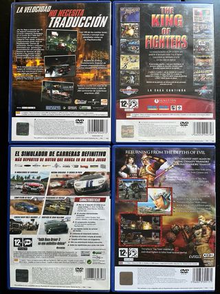 Juegos PS2 10€/unidad